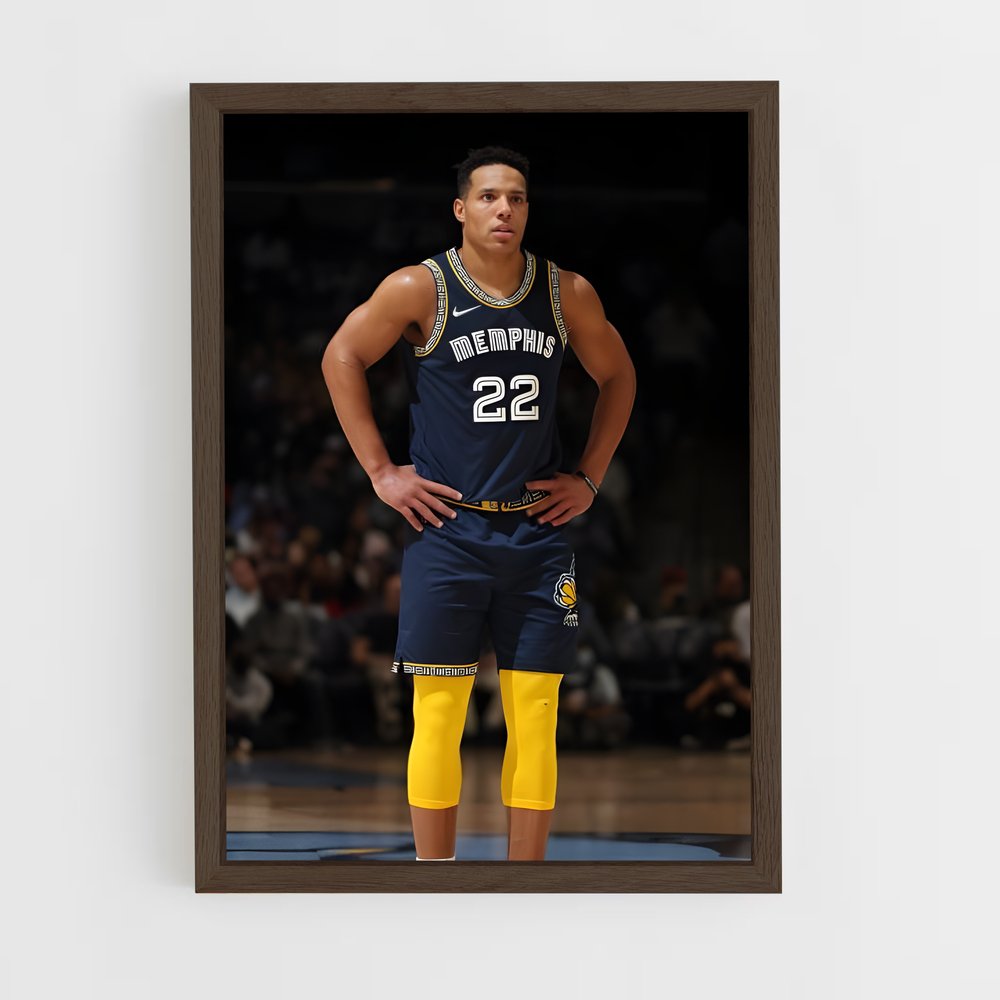 Poster L'Attitude de Desmond – affiche Basketball (vue 5)
